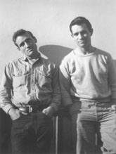 Neal Cassady and Jack Kerouac